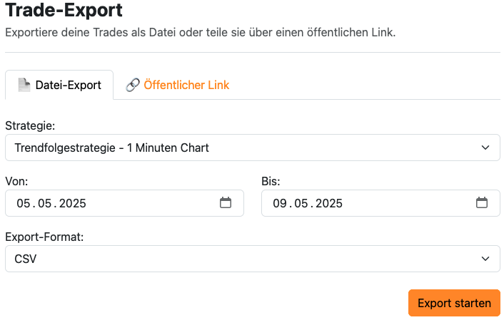 Exportieren